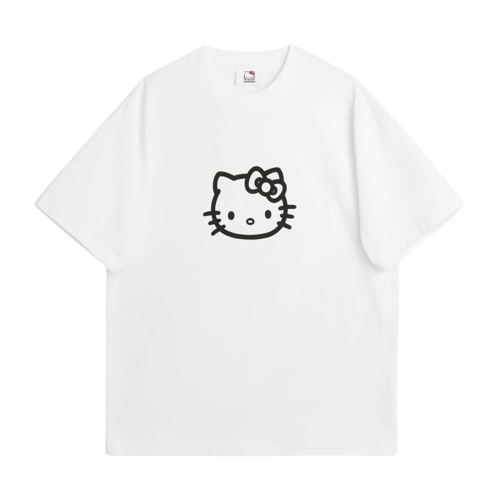 Soulland Biologisch Katoen Relaxte Pasvorm T-shirt White Unisex