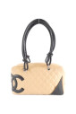 pre-owned-cuir-sacs-chanel