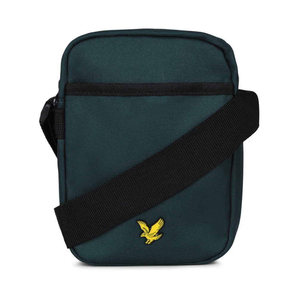 Lyle & Scott Cross Body Väskor för Stiligt Utseende Green, Herr