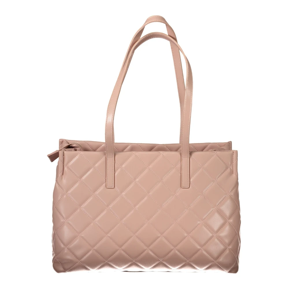Valentino by Mario Valentino Roze Schoudertas met Laptoptas Pink Dames