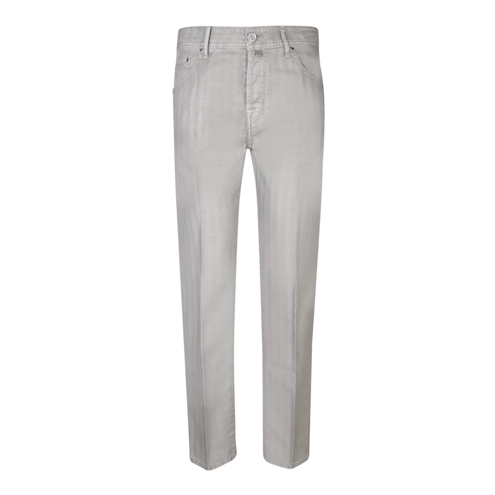 Jacob Cohën Groene Trendy Broek Gray Heren