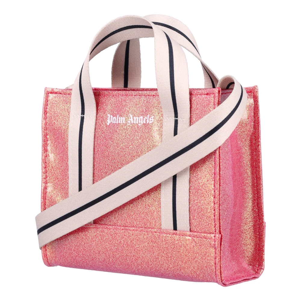 Palm Angels Kersen Glitter Mini Tas Ss25 Pink Dames