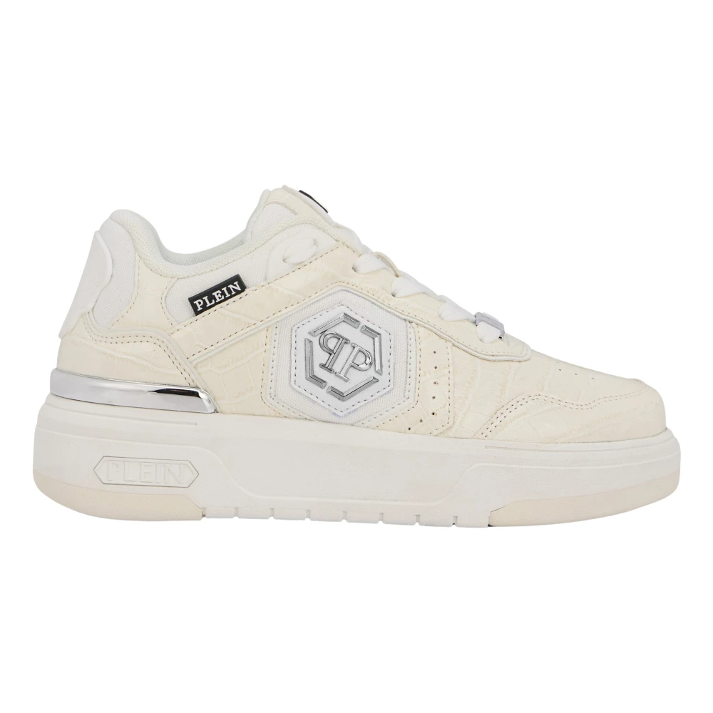 Philipp Plein Low-Top Sneakers Sk8R unisex Schoenen Wit