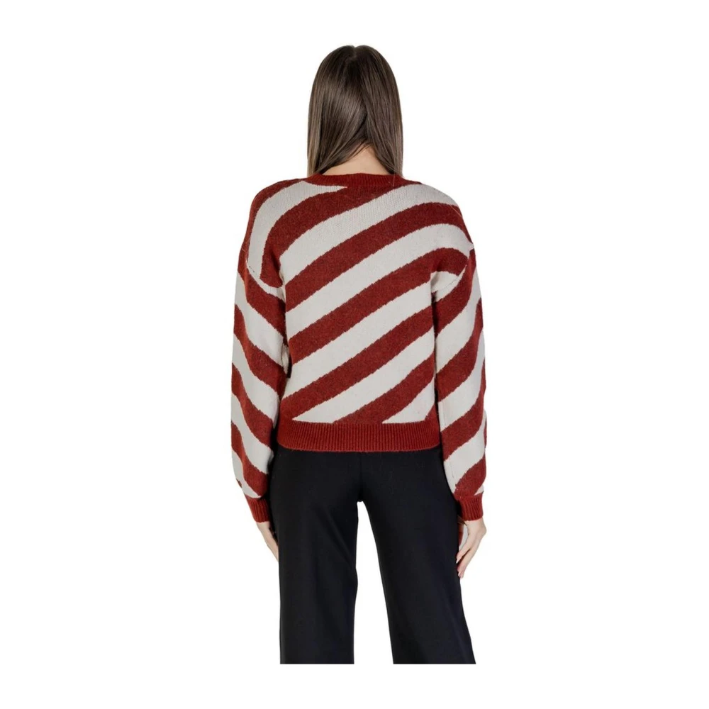 Vero Moda Gebreide Trui Mix Herfst Winter Red Dames