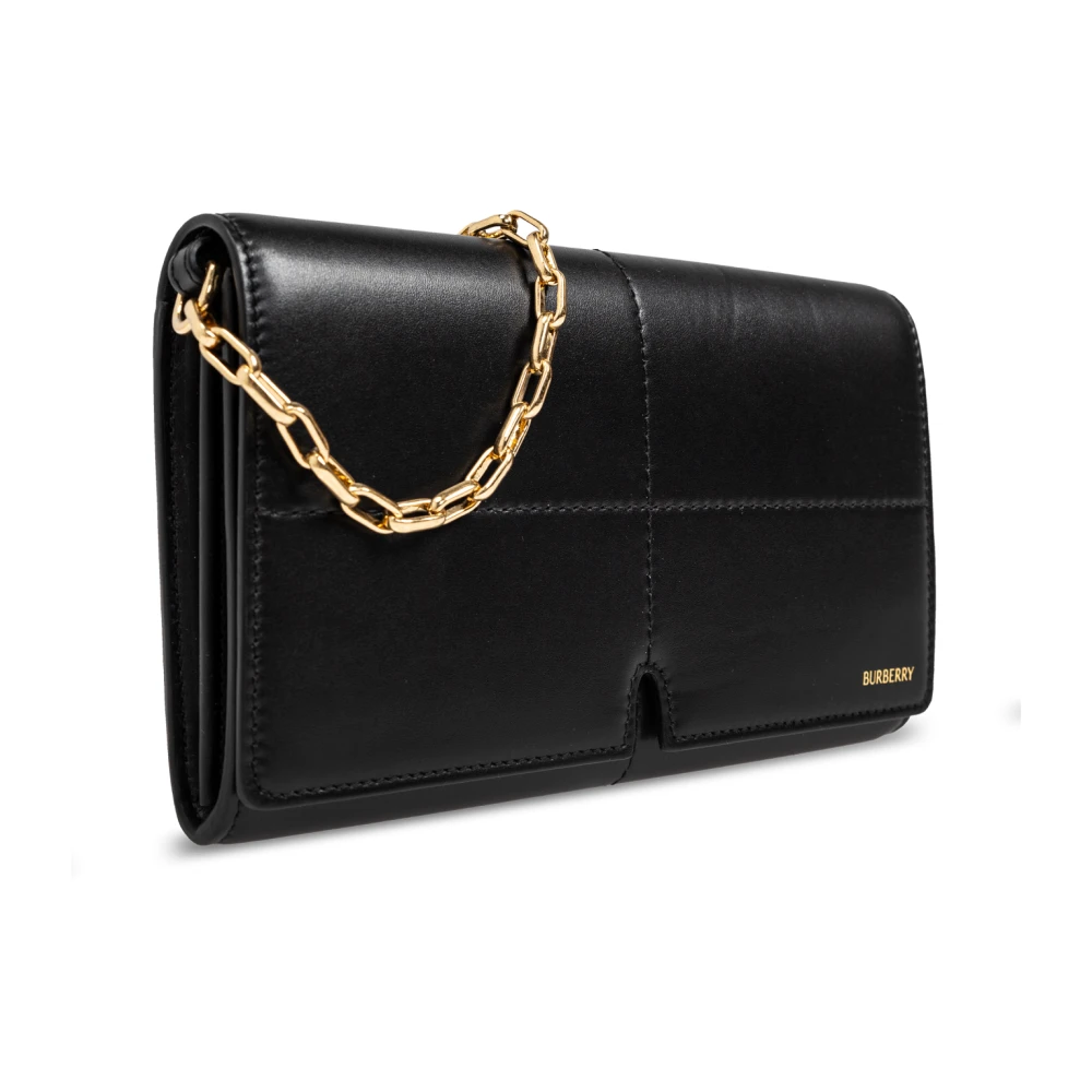 Burberry Kettingportemonnee Black Dames