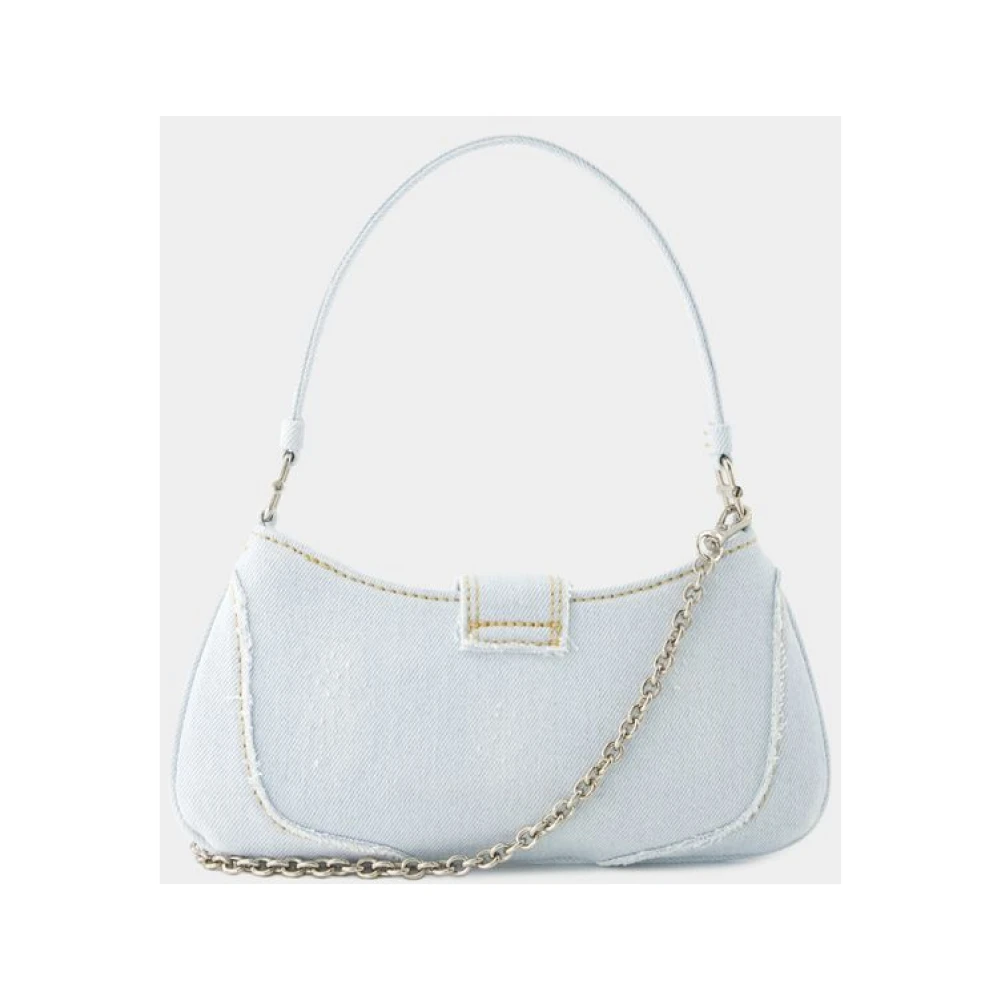 Osoi Blauwe Denim Kleine Schoudertas Blue Dames