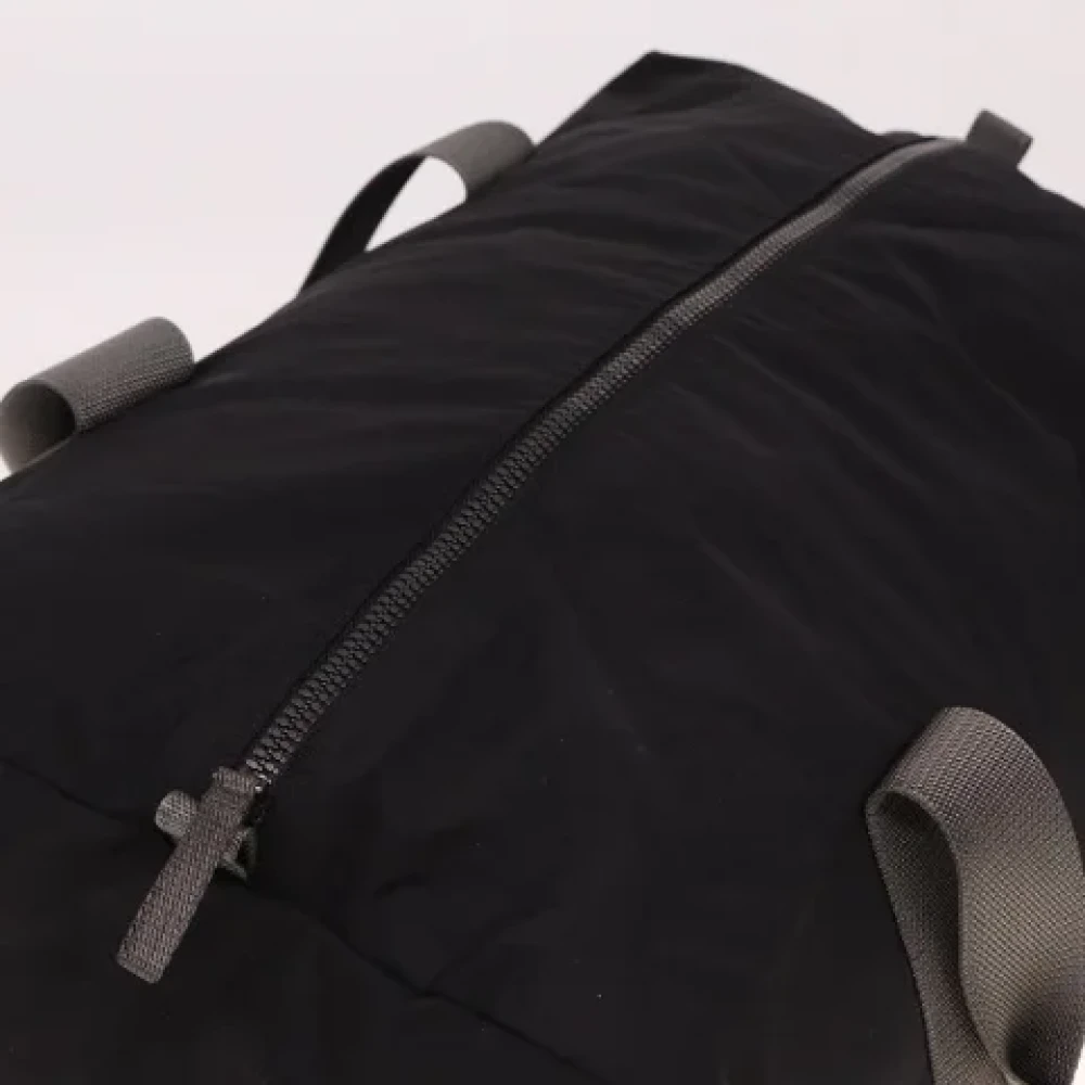 Prada Vintage Pre-owned Nylon travel-bags Black Dames