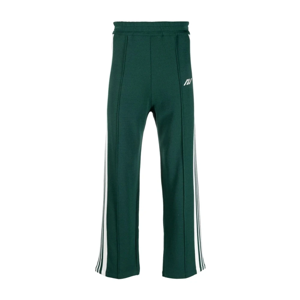 Autry Men's Green Sweatpants, L, Track Trousers