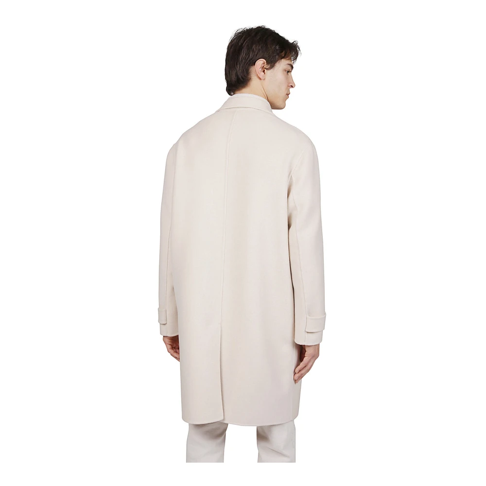Eleventy Enkellange Wol Kasjmierjas Beige Heren