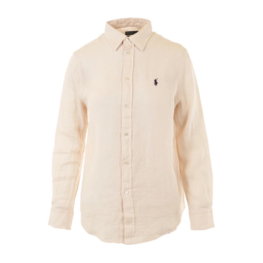 Polo Ralph Lauren Donna Beige Camicette M, New,