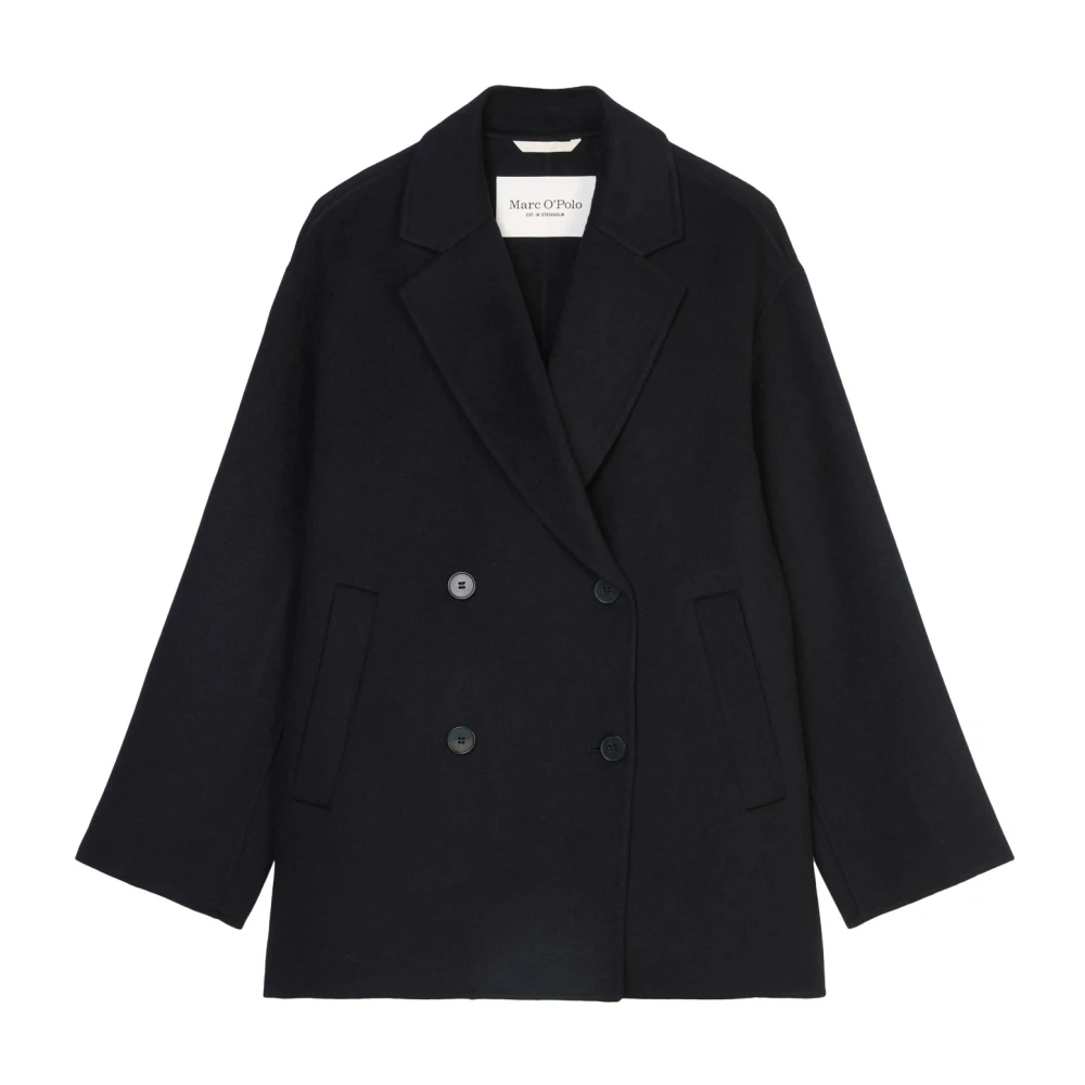 Marc O'Polo Caban jack ontspannen Blue Dames