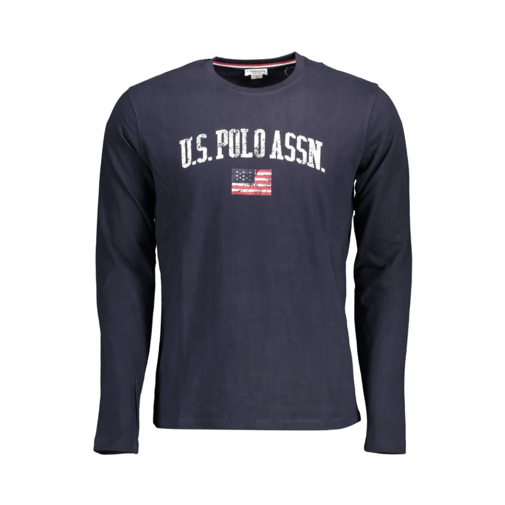 U.s. Polo Assn. Men's Blue Long Sleeve T-Shirts, 2XL, Long Sleeve T-Shirt