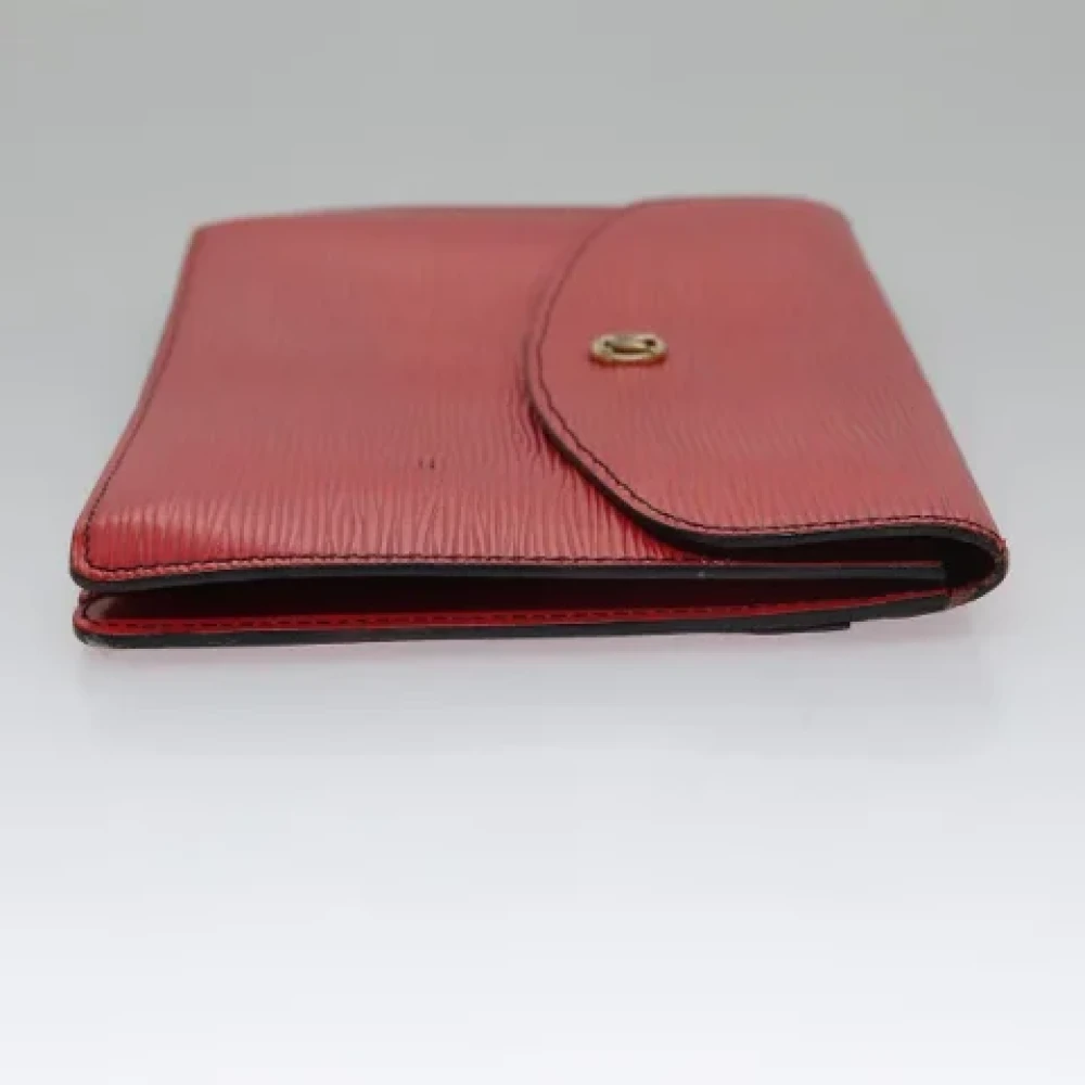 Louis Vuitton Vintage Pre-owned Leather clutches Red Dames