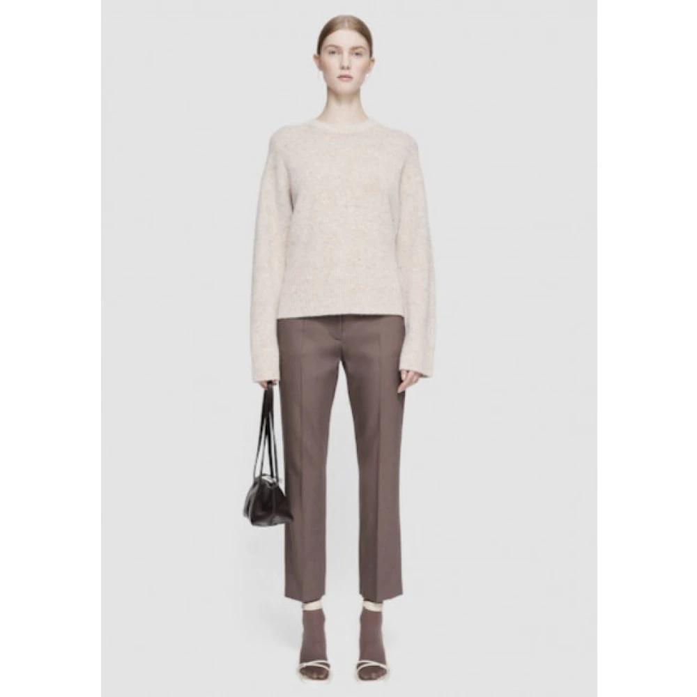 joseph Alpaca Tweed Gebreid Beige Dames