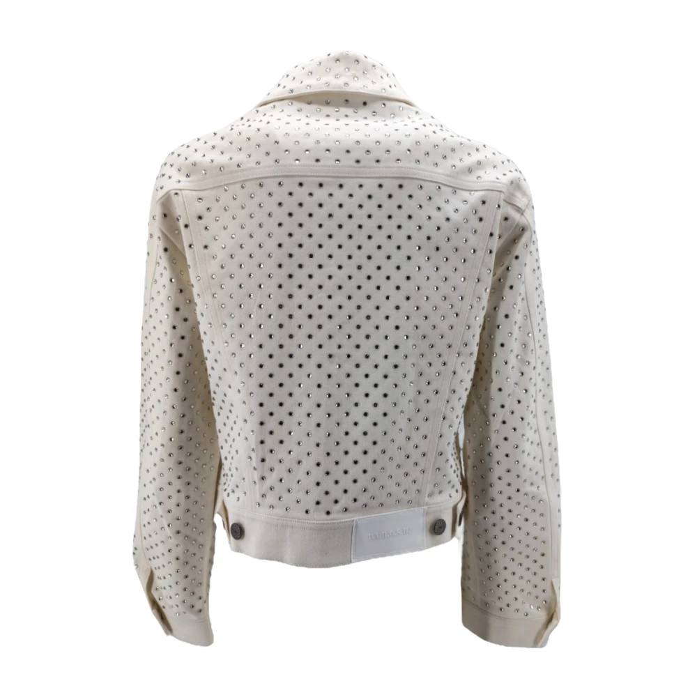 P.a.r.o.s.h. Stijlvol Licht Jack voor Vrouwen White Dames