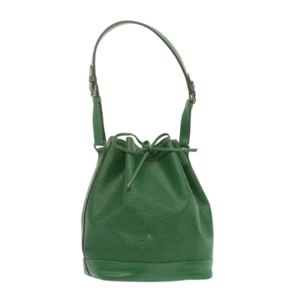 Louis Vuitton Vintage Pre-owned Leather shoulder-bags Green Dames