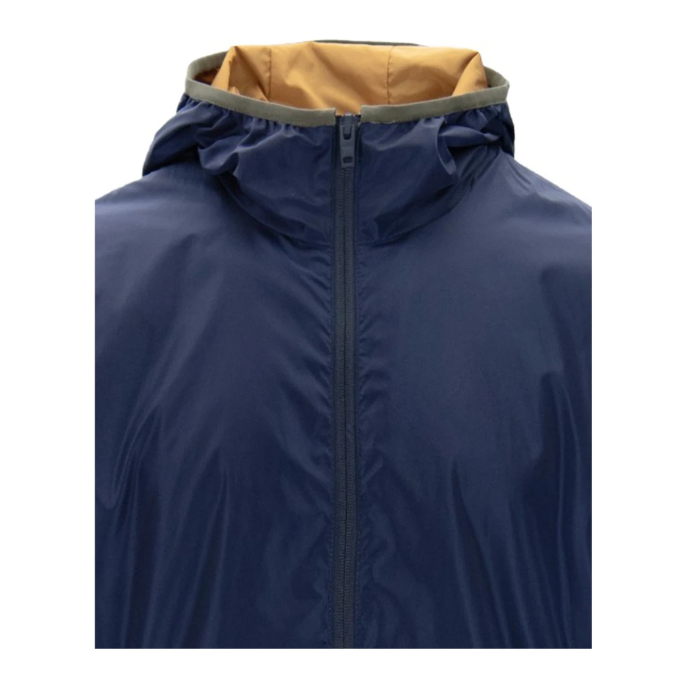 Fay Heren ritsjas met capuchon Blue Heren