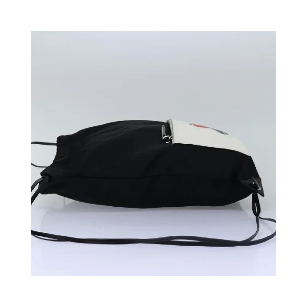 Prada Vintage Pre-owned Nylon prada-bags Black Dames