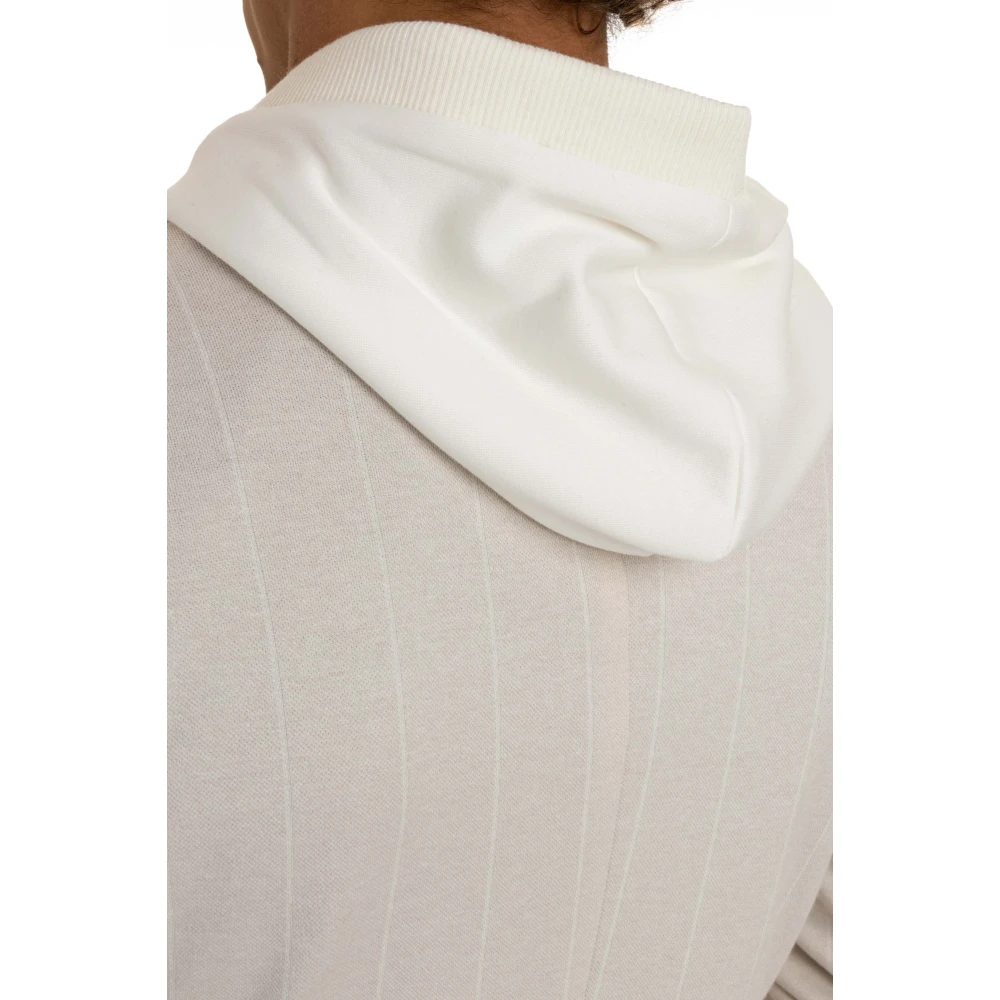 Eleventy Jas met hoornknopen en afneembare Davantino White Heren