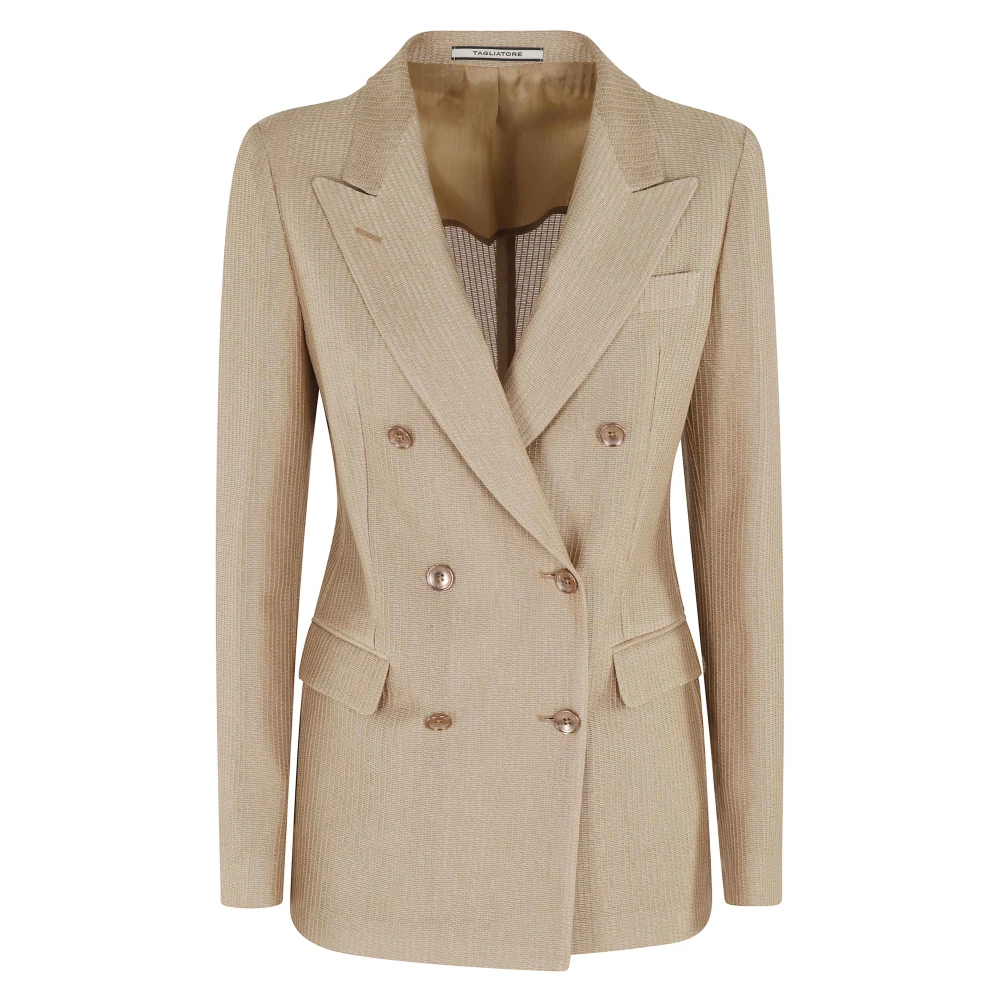 Tagliatore Women's Brown Blazers, S, Blazer J-Parigi