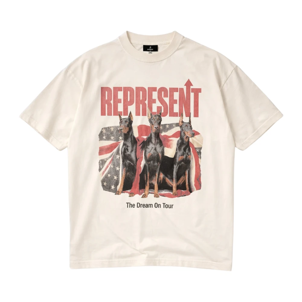 Represent Men's Multicolor T-Shirts, L, Dream On Tour T-Shirt