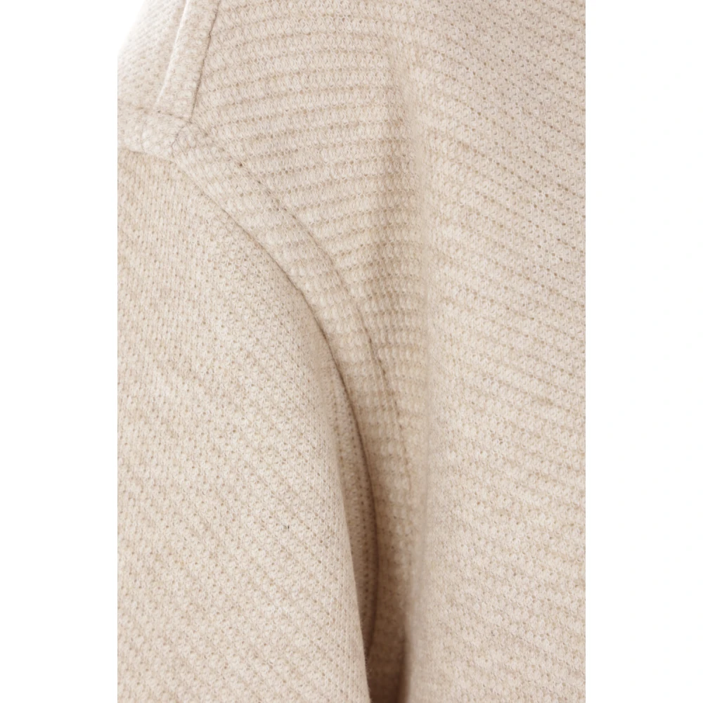 Max Mara Beige hoodie met logo borduurwerk Beige Dames