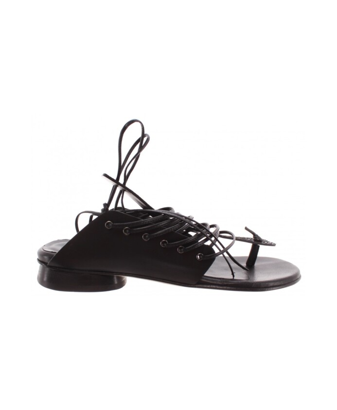 femmes-sandales-ixos-kafka-joyce-cuir-noir-made-in-italy
