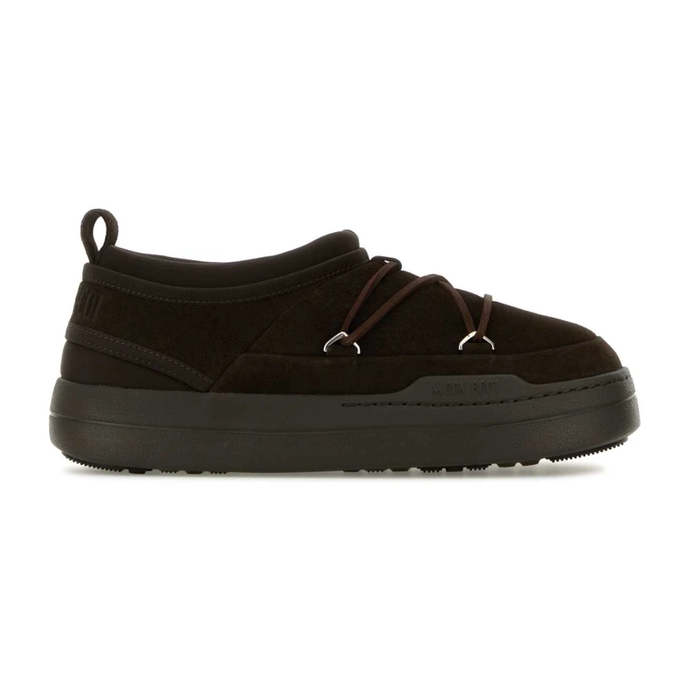 Moon Boot Bruine Suède Slip-Ons Park Icon Heren Schoenen