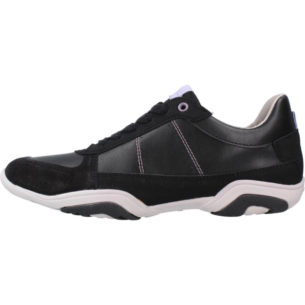 Geox Stijlvolle Arrow Sneakers voor Vrouwen Dames Schoenen Zwart