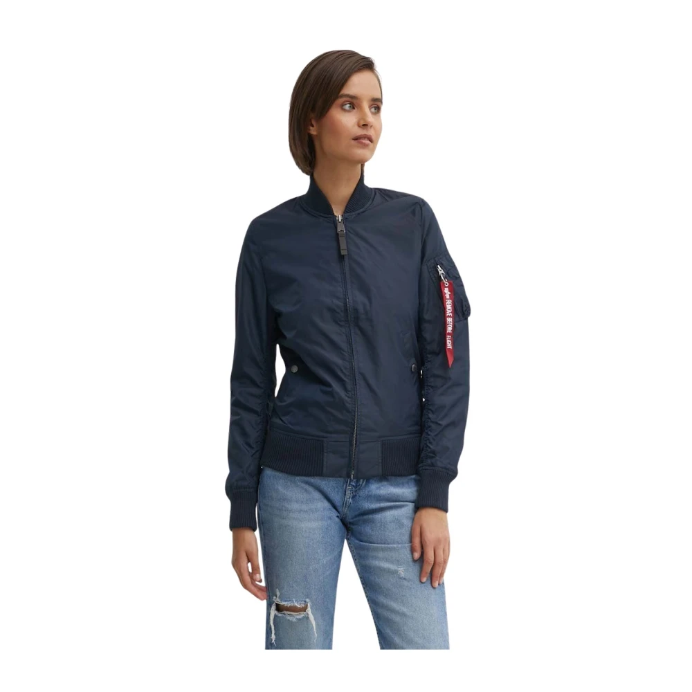 Alpha Industries - Bomber Jackets - Jackets - Damen - Blau - Xs - Bild 3