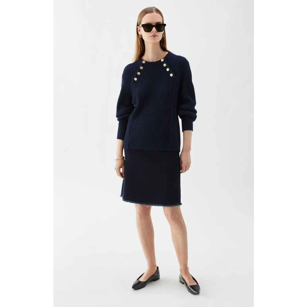 Busnel Tamra Sweater Marine Blue Dames