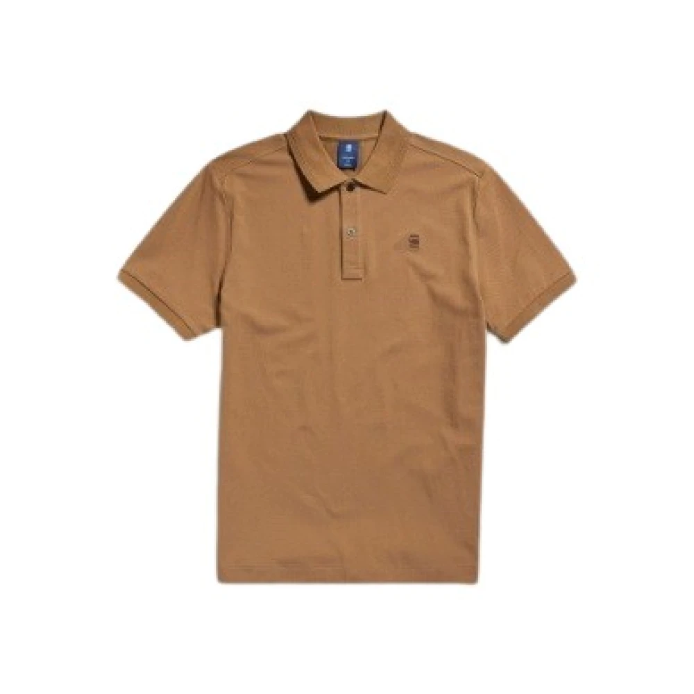 G-Star Polo- GS Dunda Slim FIT S S Brown