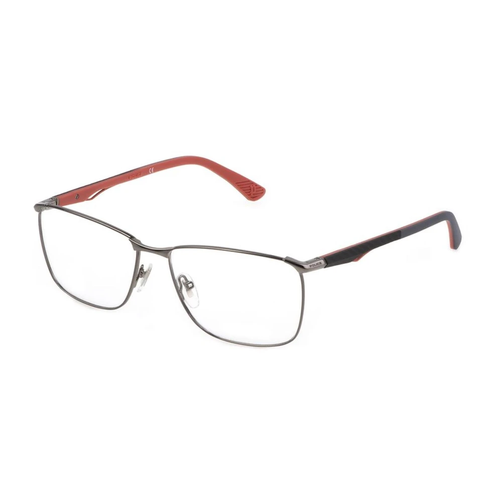 Police Metalen Frames met Grijze Wijzerplaat Gray Heren