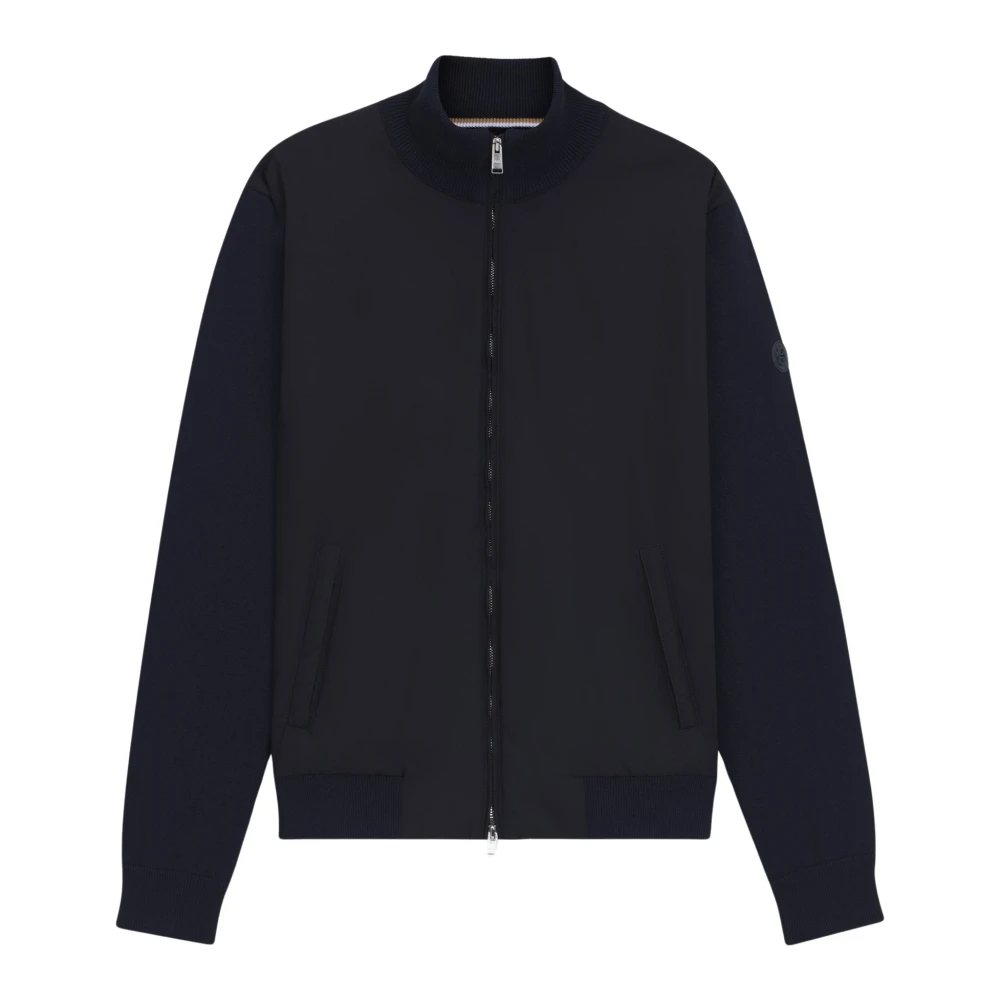Hugo Blue Zip-Throughs, Male, L, Zip-Through Sweatshirt