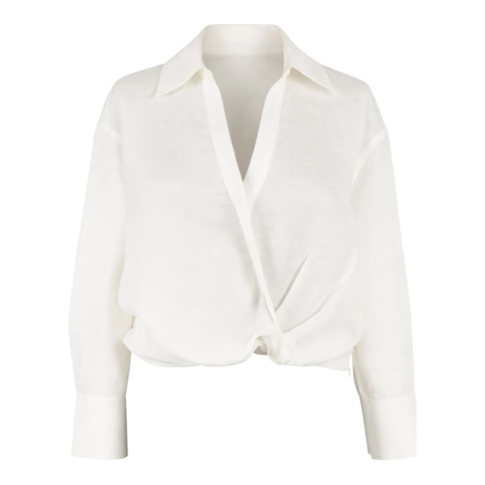 Twinset Women's Beige Actitude Shirt - Shirts - Xs- Blouses & Shirts
