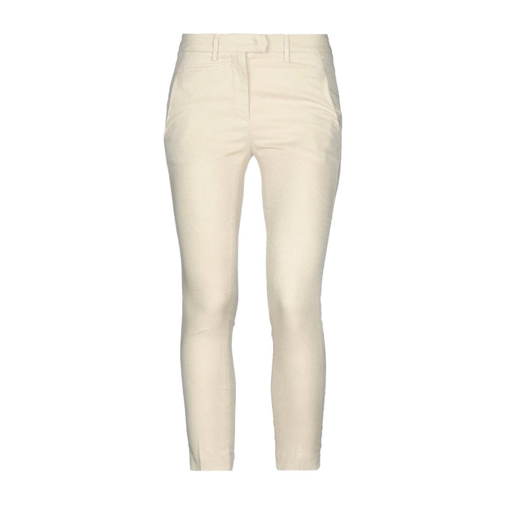 Dondup Kläder Byxor Beige, Dam