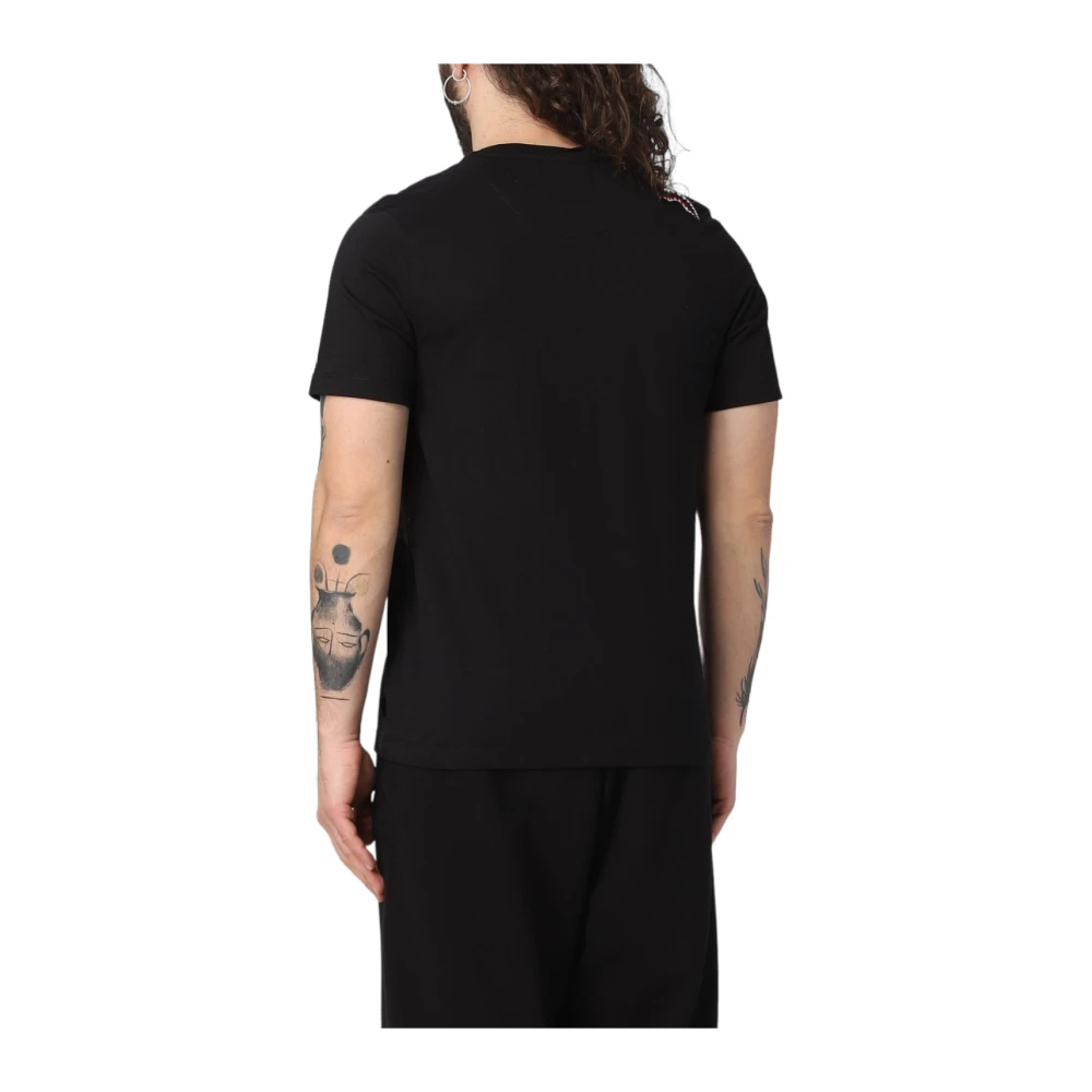 Sprayground Katoenen T-shirt met korte mouwen Black Heren