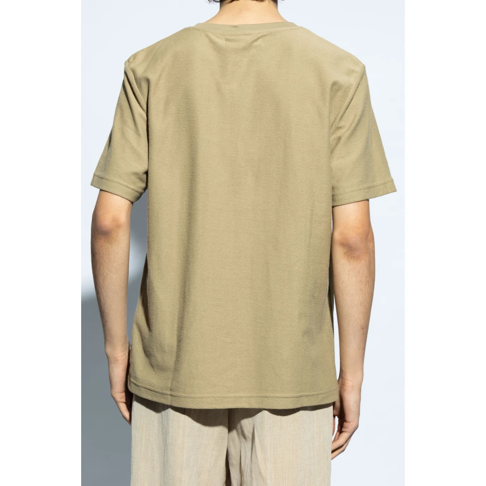 Samsøe T-shirt 'Odin' Green Heren