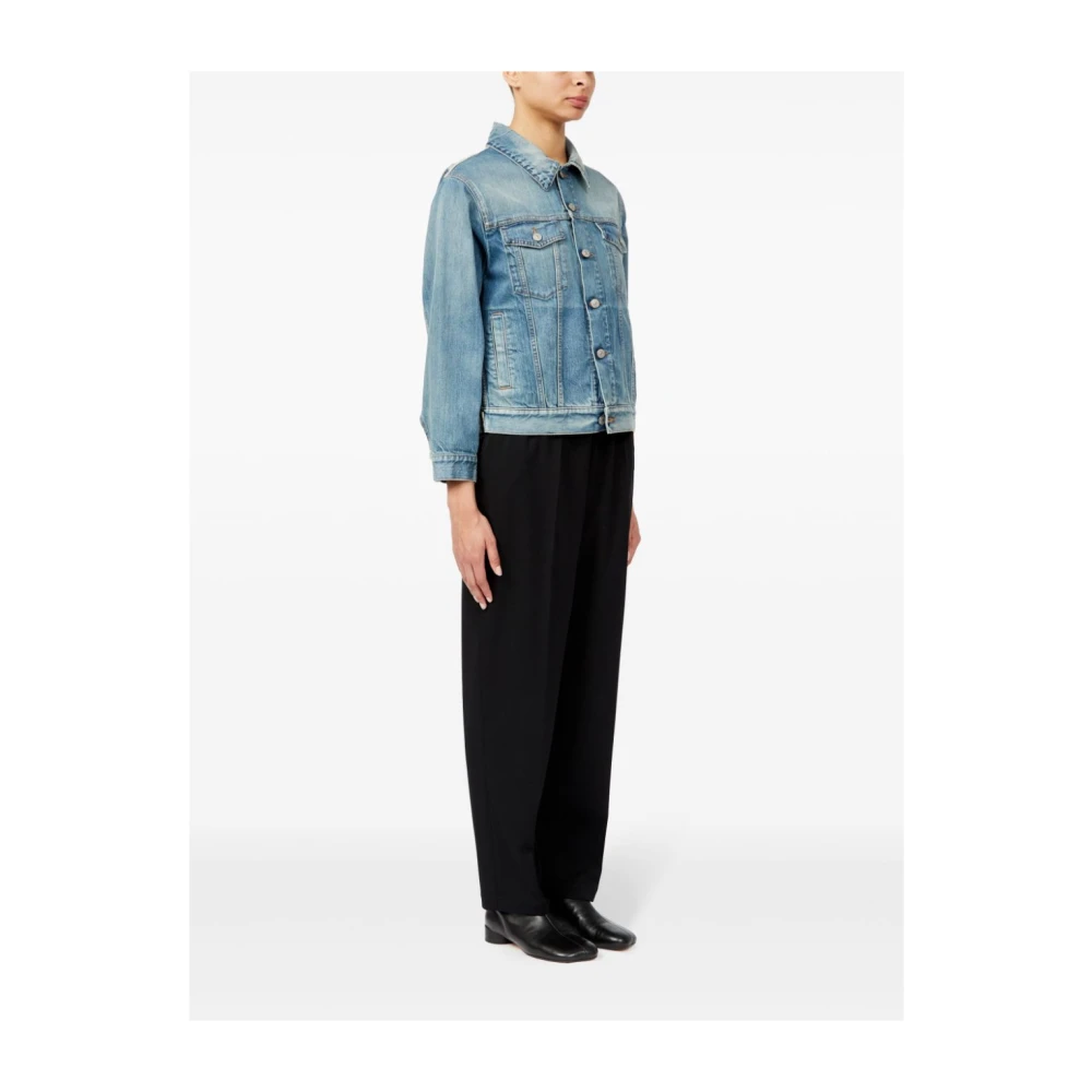 MM6 Maison Margiela Denim Jack Blue Dames