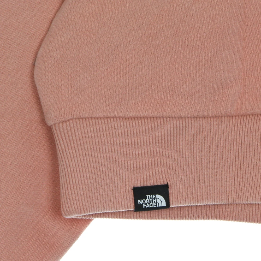 The North Face Rose Dawn Cropped Hoodie Trend Brown Dames