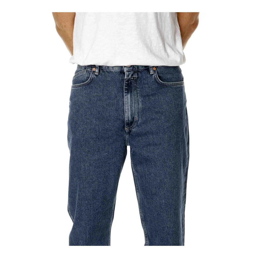 closed Relaxed Straight Fit Jeans Blue Heren