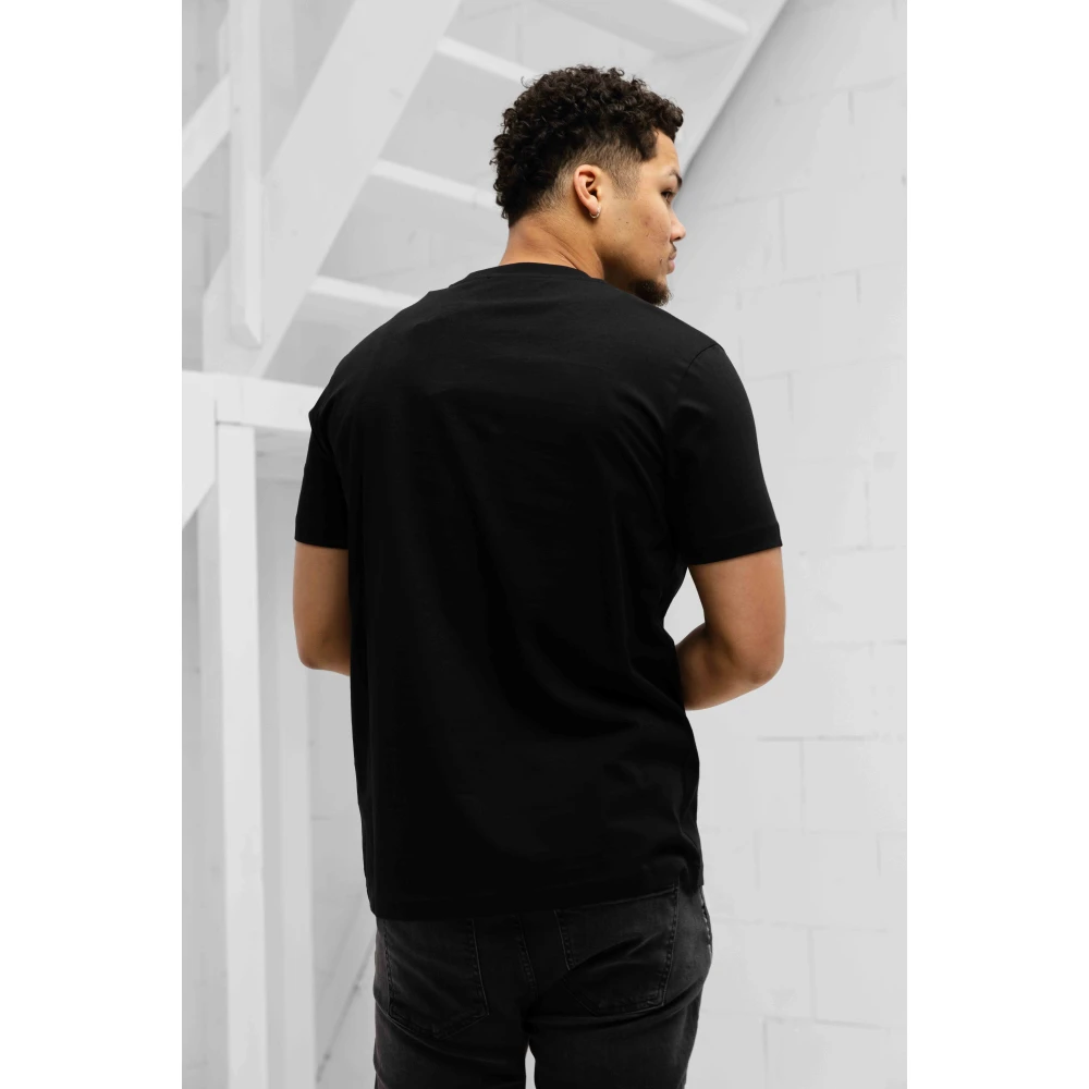 Iceberg 5D F046 Jersey T-shirt Heren Zwart Black Heren