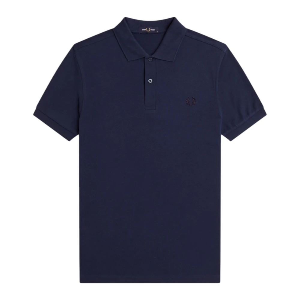 Fred Perry Blauwe T-shirts en Polos Blue Heren