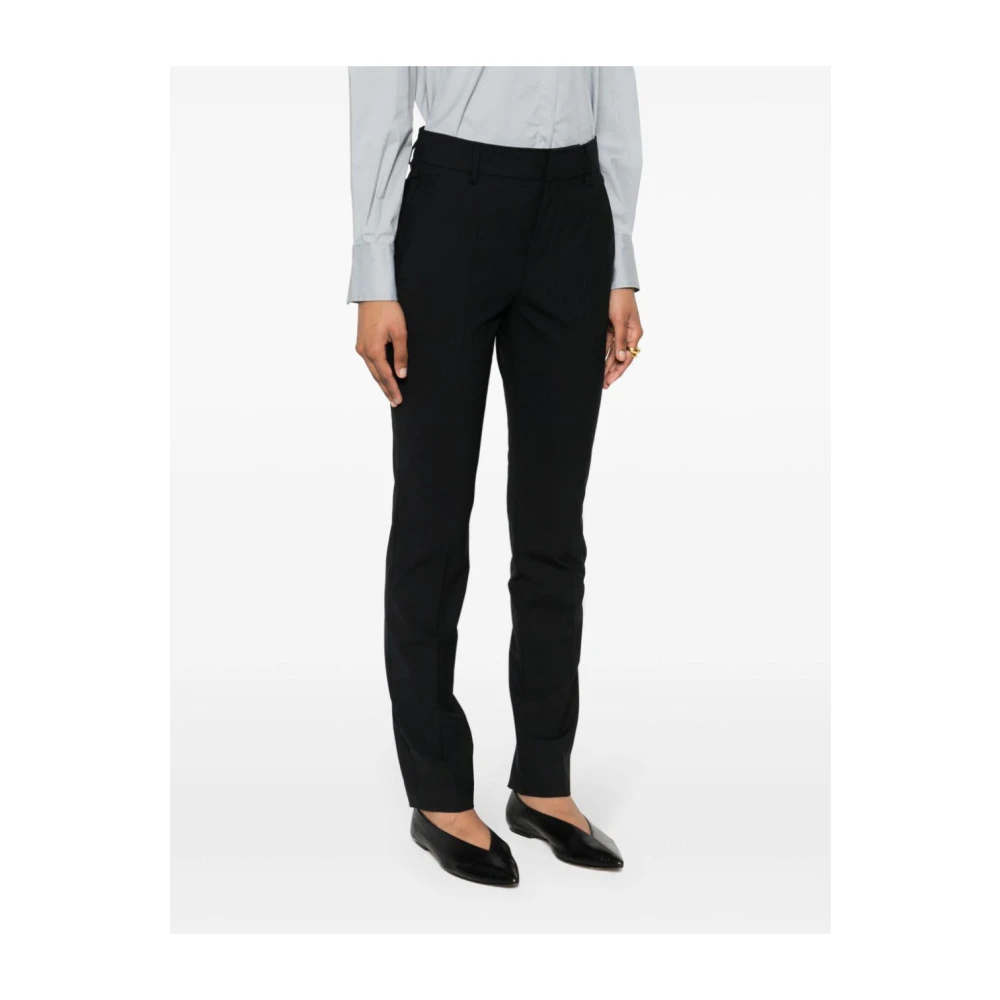 BRUNELLO CUCINELLI Smalle Sigarettenbroek Black Dames