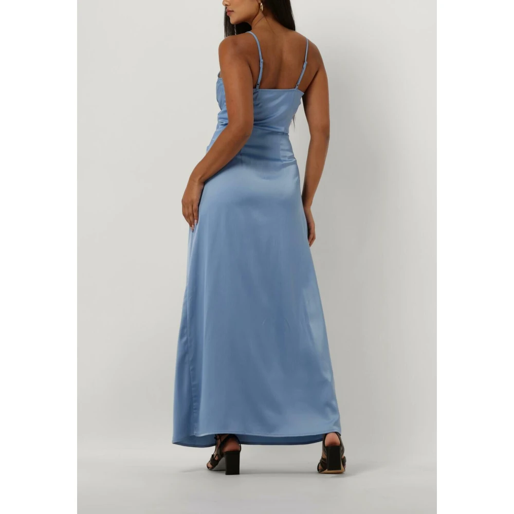 Y.A.S Blauwe Maxi Twist Jurk Blue Dames