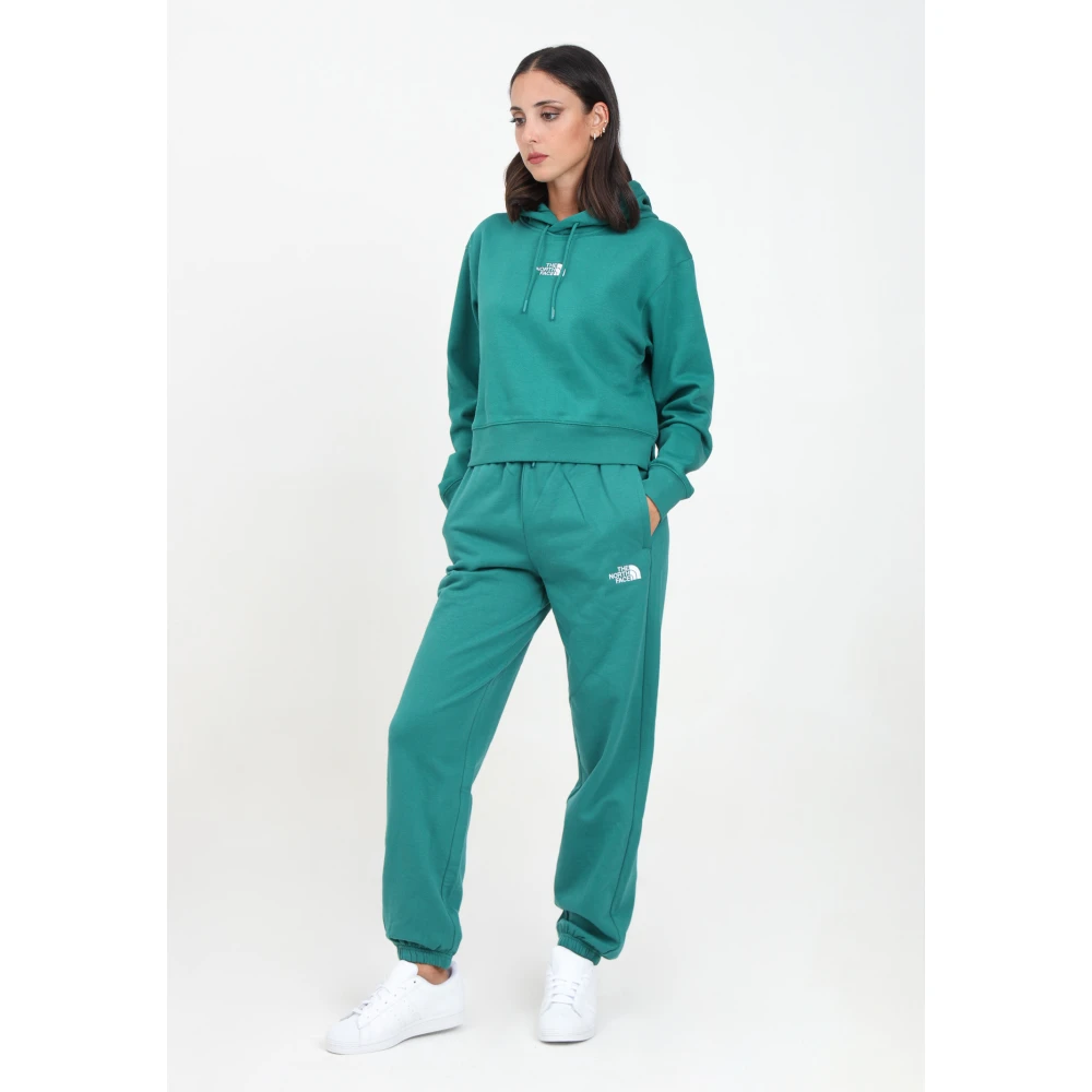 The North Face Essentiële Groene Sweatpants Herfst Winter Green Dames