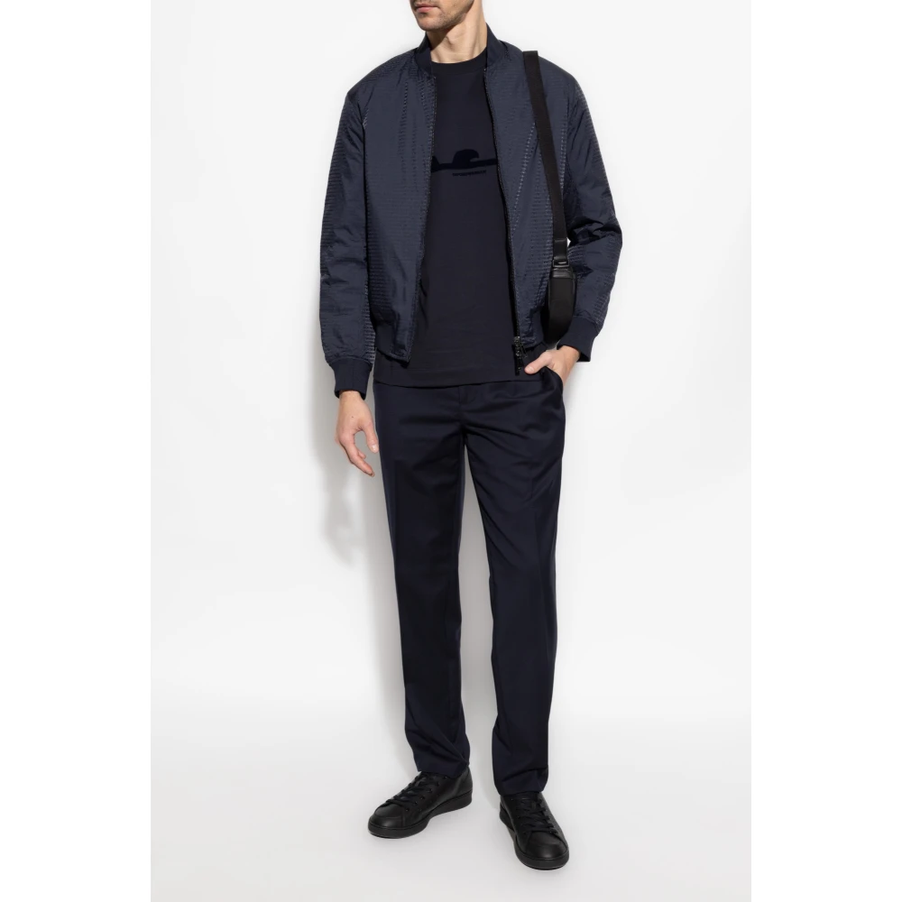 Emporio Armani bomberka type jas Blue Heren