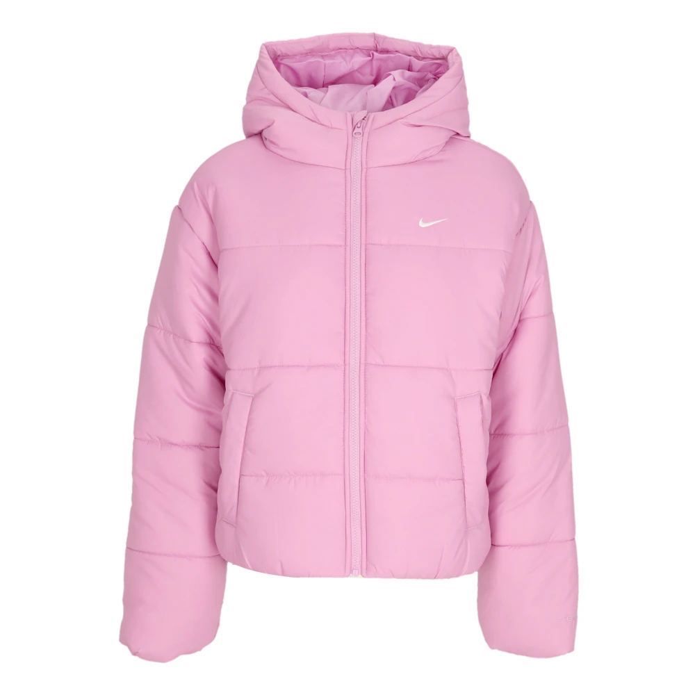 Nike Roze Pufferjas met Therma-Fit Isolatie Pink Dames