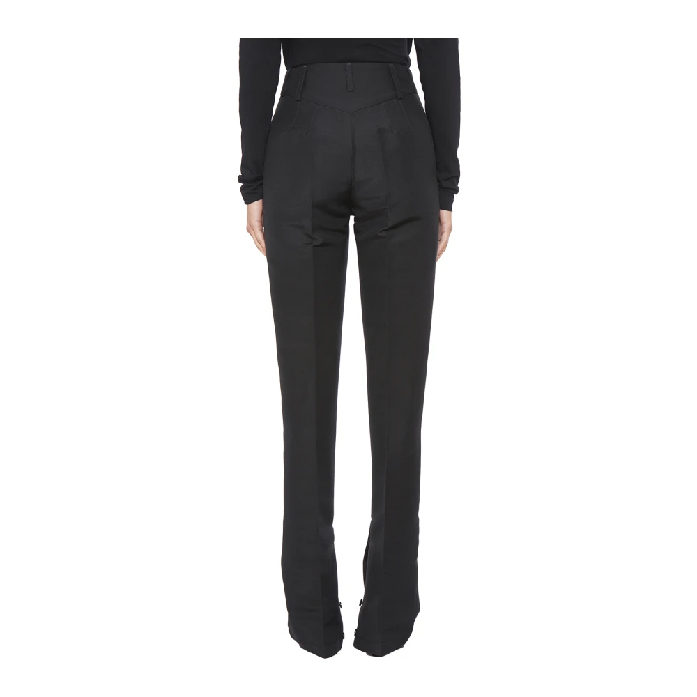 Capasa Milano Slim Fit Broek Black Dames