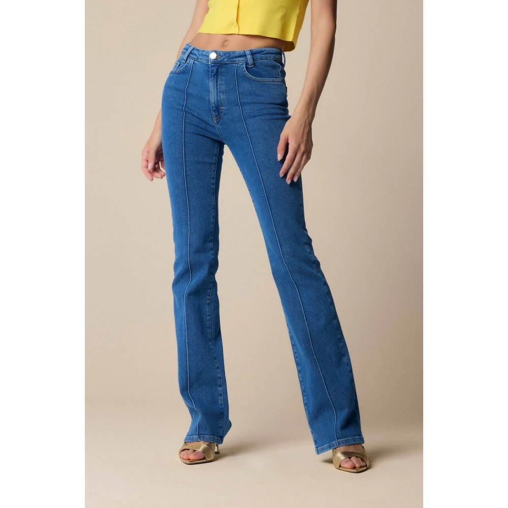 Kocca Boot-cut Jeans Blue Dames